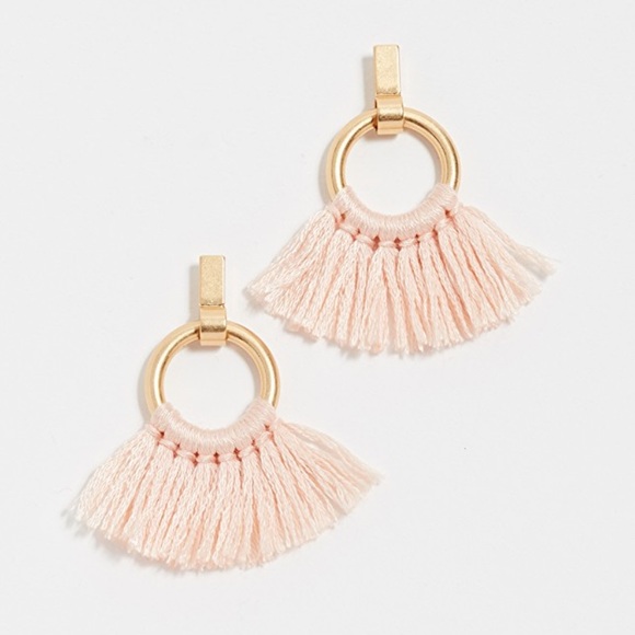 Madewell Jewelry - Madewell Tassel Hoop Earrings